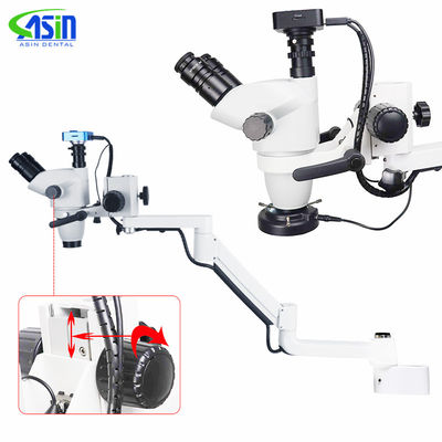 Metal Dental Equipment Microscope With Continuous Camera Zoom For Dental Equipment Chair Optional Unit